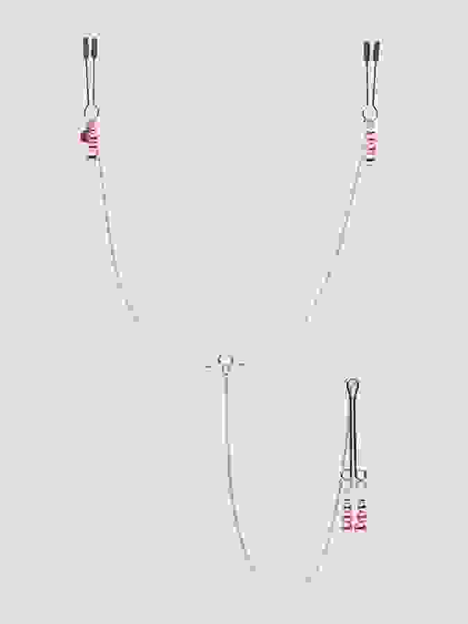 Fifty Shades Freed All Sensation Nipple and Clitoral Chain, Gold, hi-res